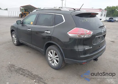 2016 Nissan Rogue Sv из США, поврежденный, VIN 5N1AT2MV8GC802040